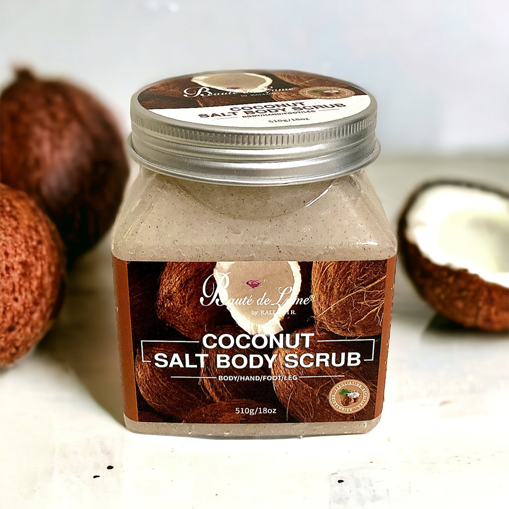 COCONUT _ SALT BODY SCRUB